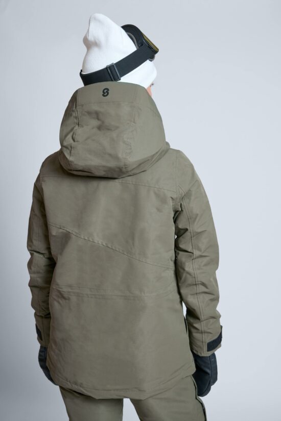 Aura Laskettelutakki Olive Green - Naisten