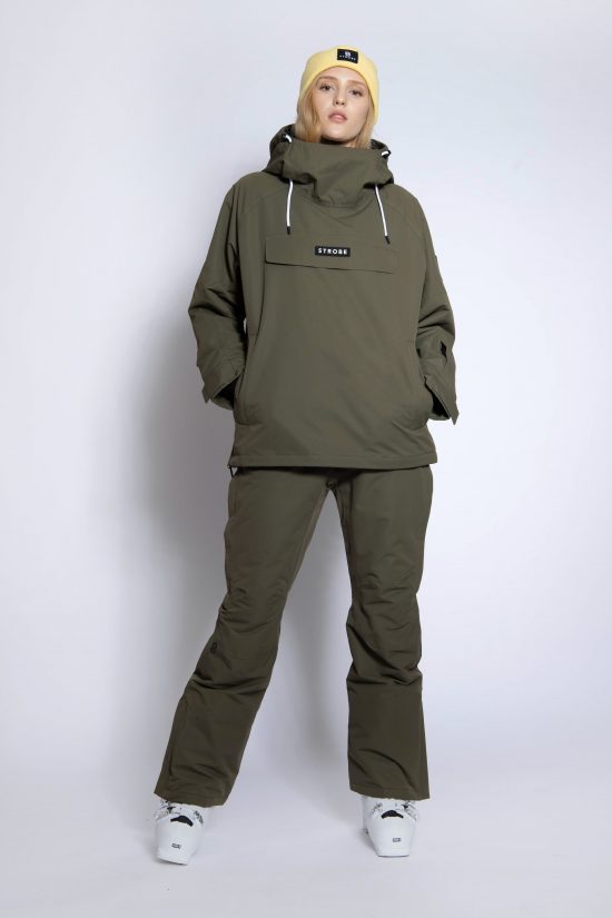 Renewed - Halo Ski Jacket Olive Green - Extra large - Women's