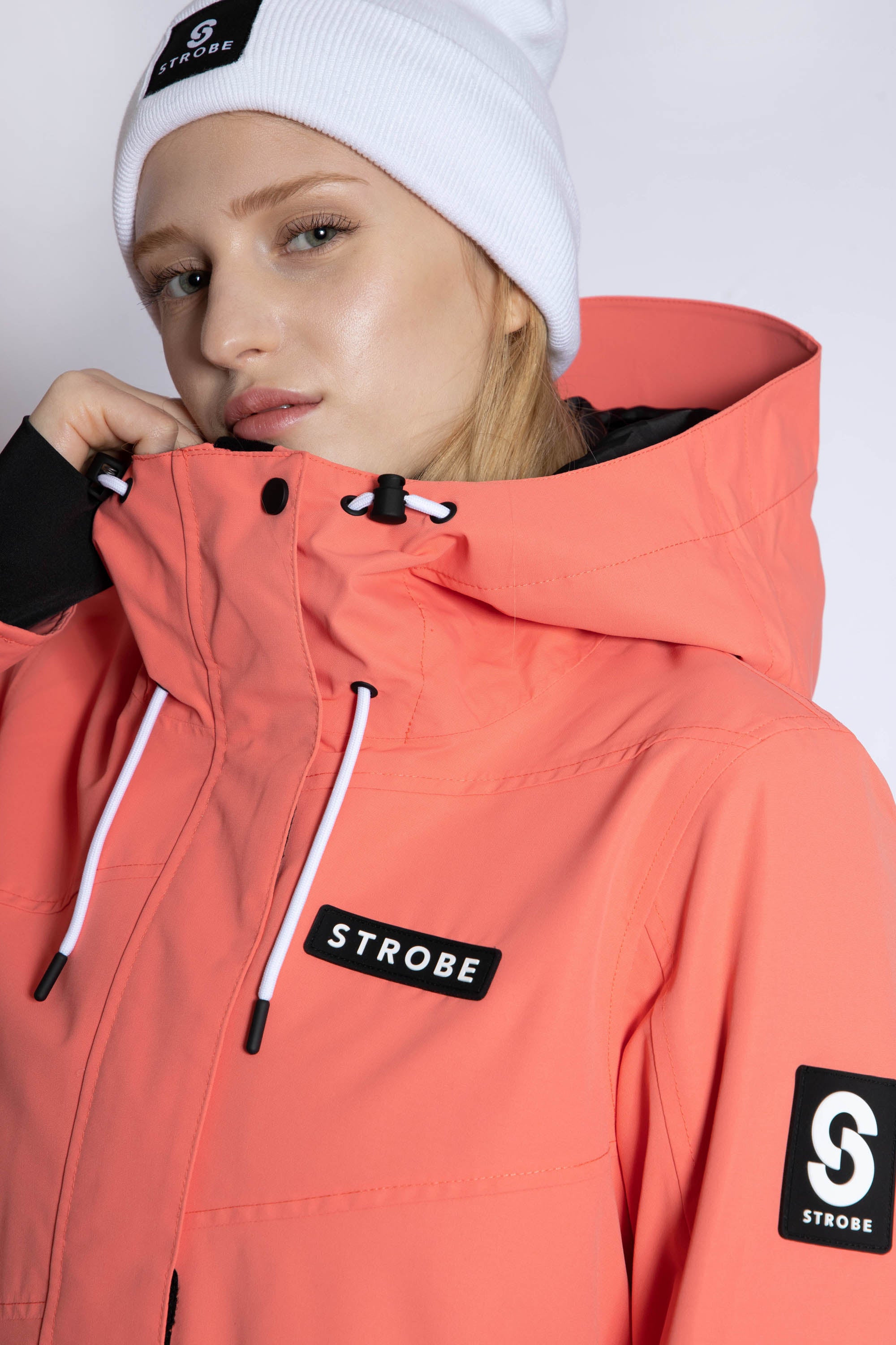 Renewed - Aura Ski Jacket Coral - Medium - Women's